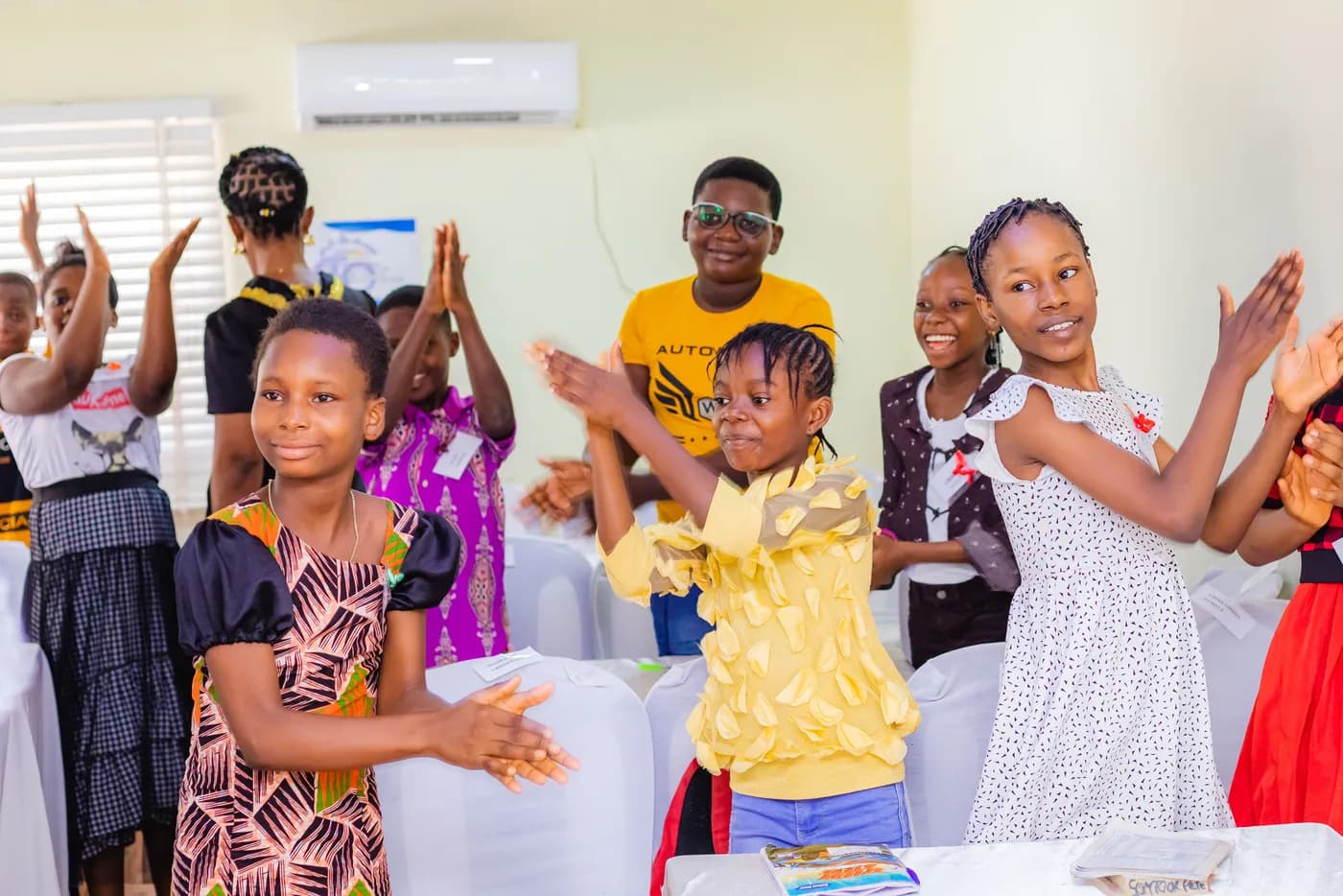 Children learning together